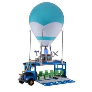 Fortnite Battle Bus Deluxe Vehicle Pack Jazwares  Epic Inflatable Lights Sounds